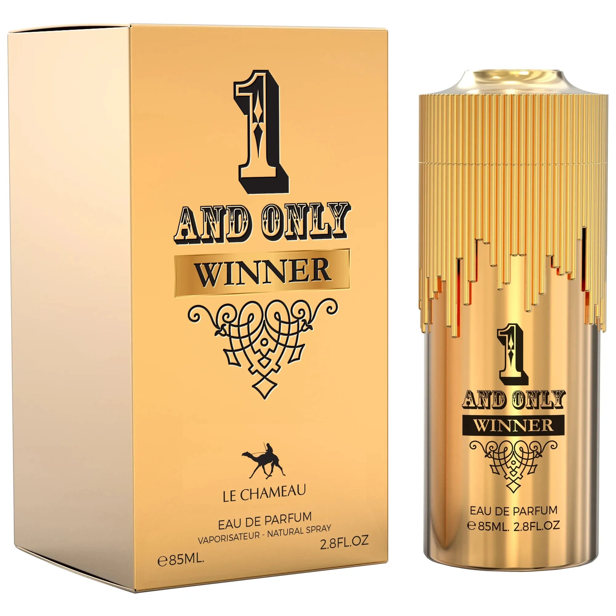 1 And Only Winner 2.8 oz EDP for men