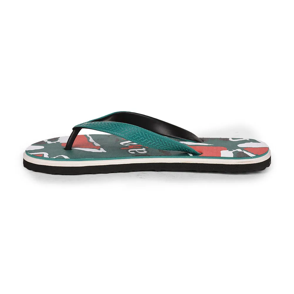 A-HA By Liberty AHA-28 Green Flip-Flops For Men