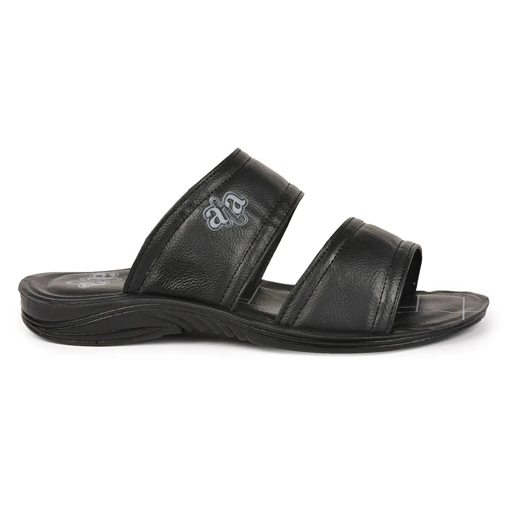 Casual Black Mens Slipper by Liberty GHD-50 - A-HA: Comfort and Style