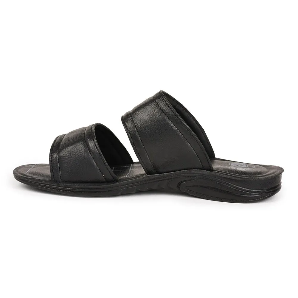 Casual Black Mens Slipper by Liberty GHD-50 - A-HA: Comfort and Style