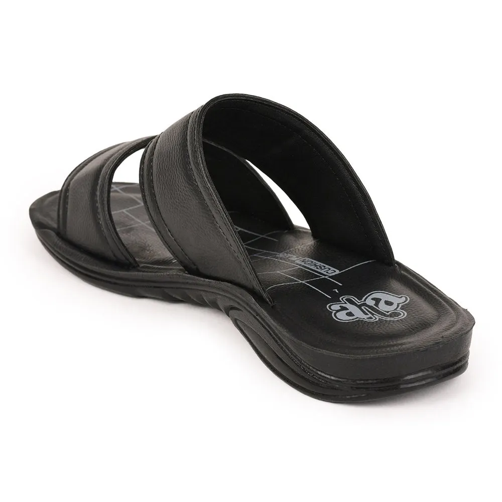 Casual Black Mens Slipper by Liberty GHD-50 - A-HA: Comfort and Style