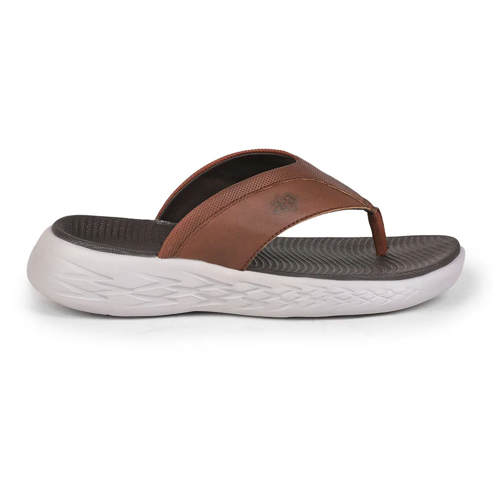 A-HA By Liberty IMPACT-6 Tan Flip-Flop For Men