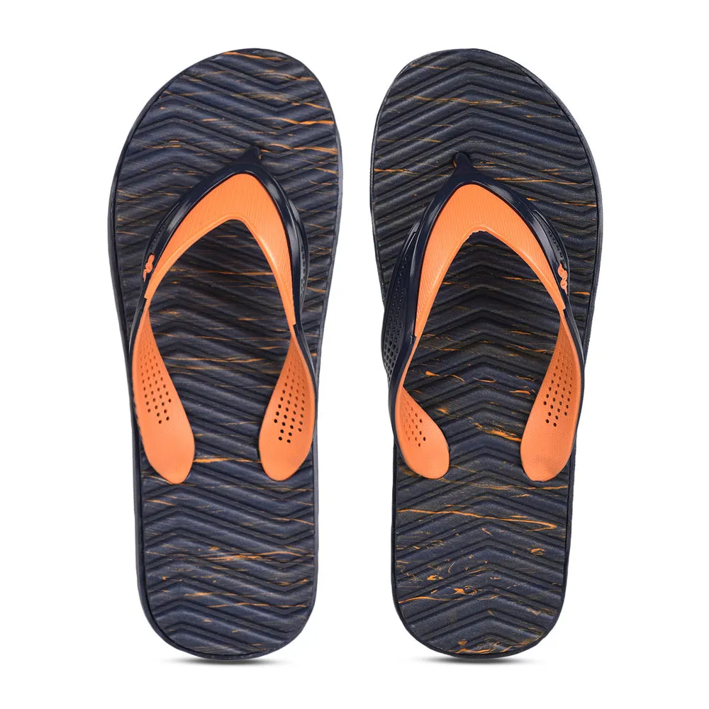 A-HA Casual Blue Flip Flop For Men HUNK-2 By Liberty