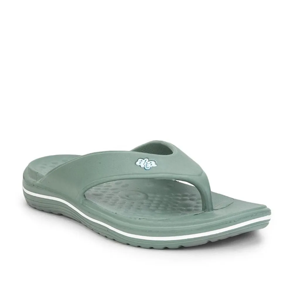 A-HA Casual Green Flip Flop For Men BEACHTIME By Liberty