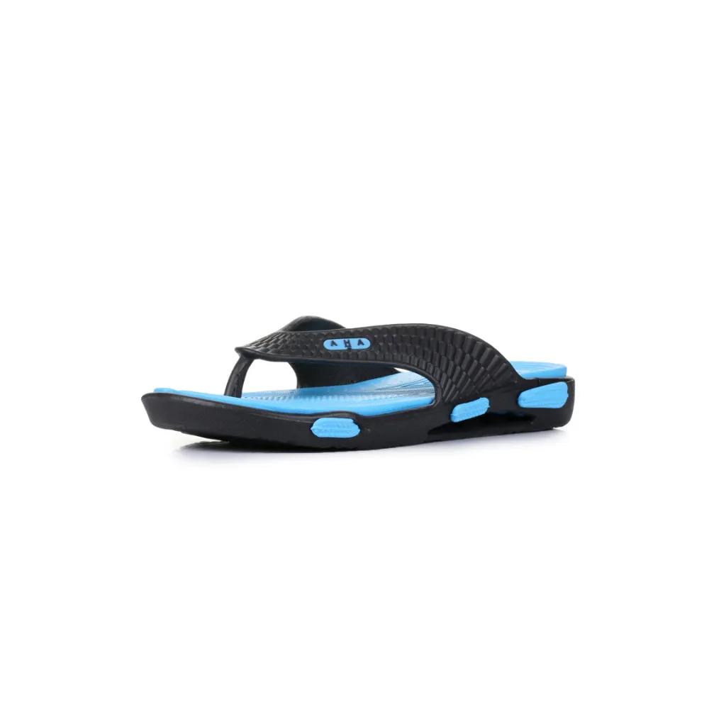 A-HA Casual Sky Blue Flip-Flops For Men SHOKER-M By Liberty