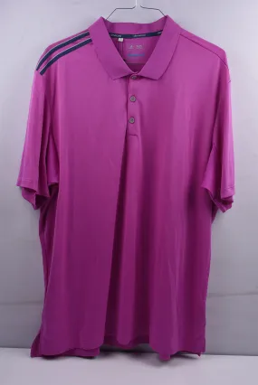 Adidas Climacool Basic Polo / Purple / Medium