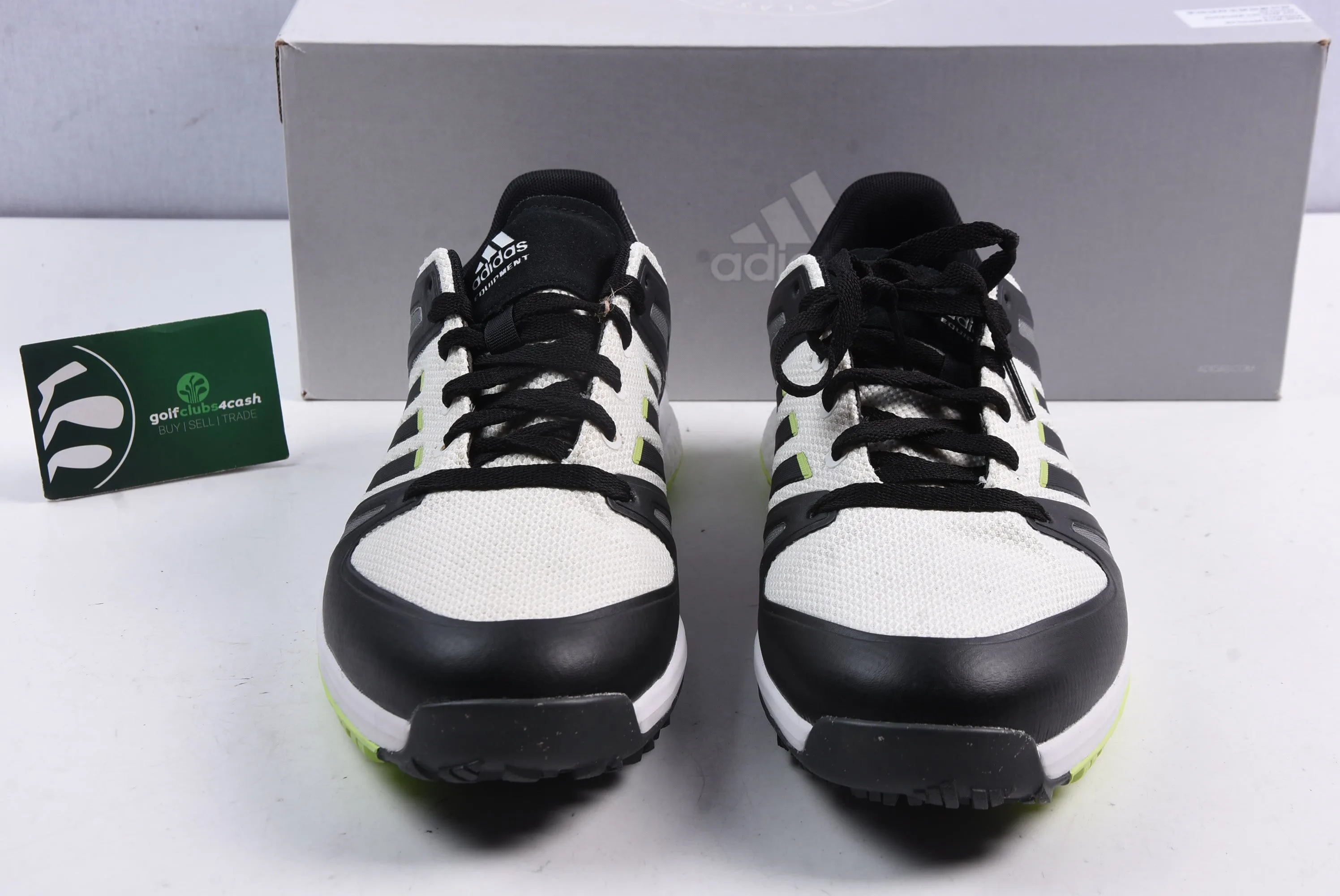 Adidas EQT SL / Mens Golf Shoes / White, Black / UK 8.5