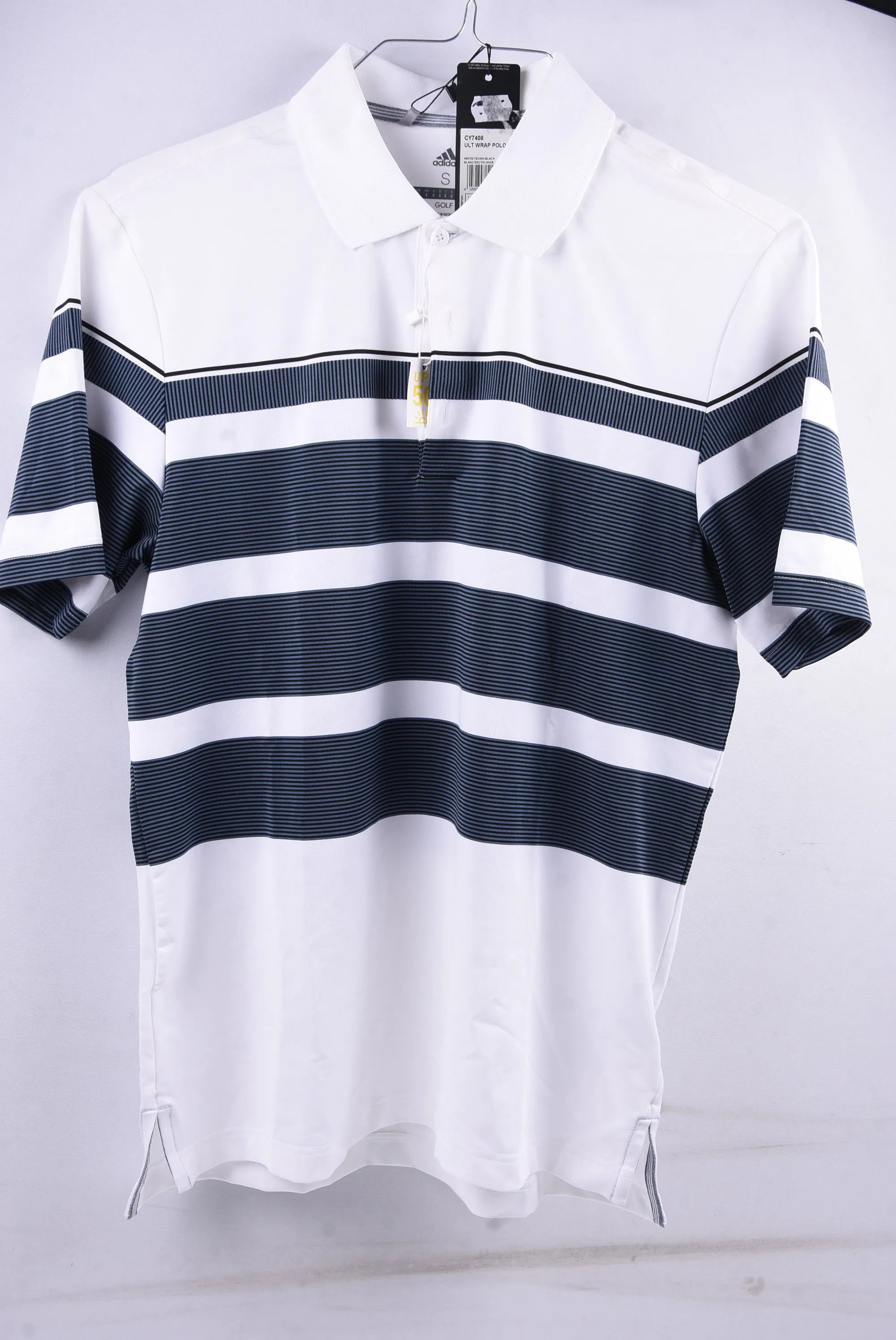 Adidas ULT Wrap White Polo Shirt / Small