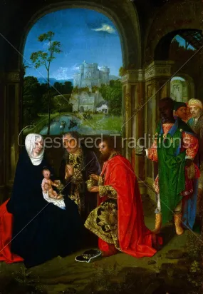 Adoration of the Kings – Master of Hoogstraeten