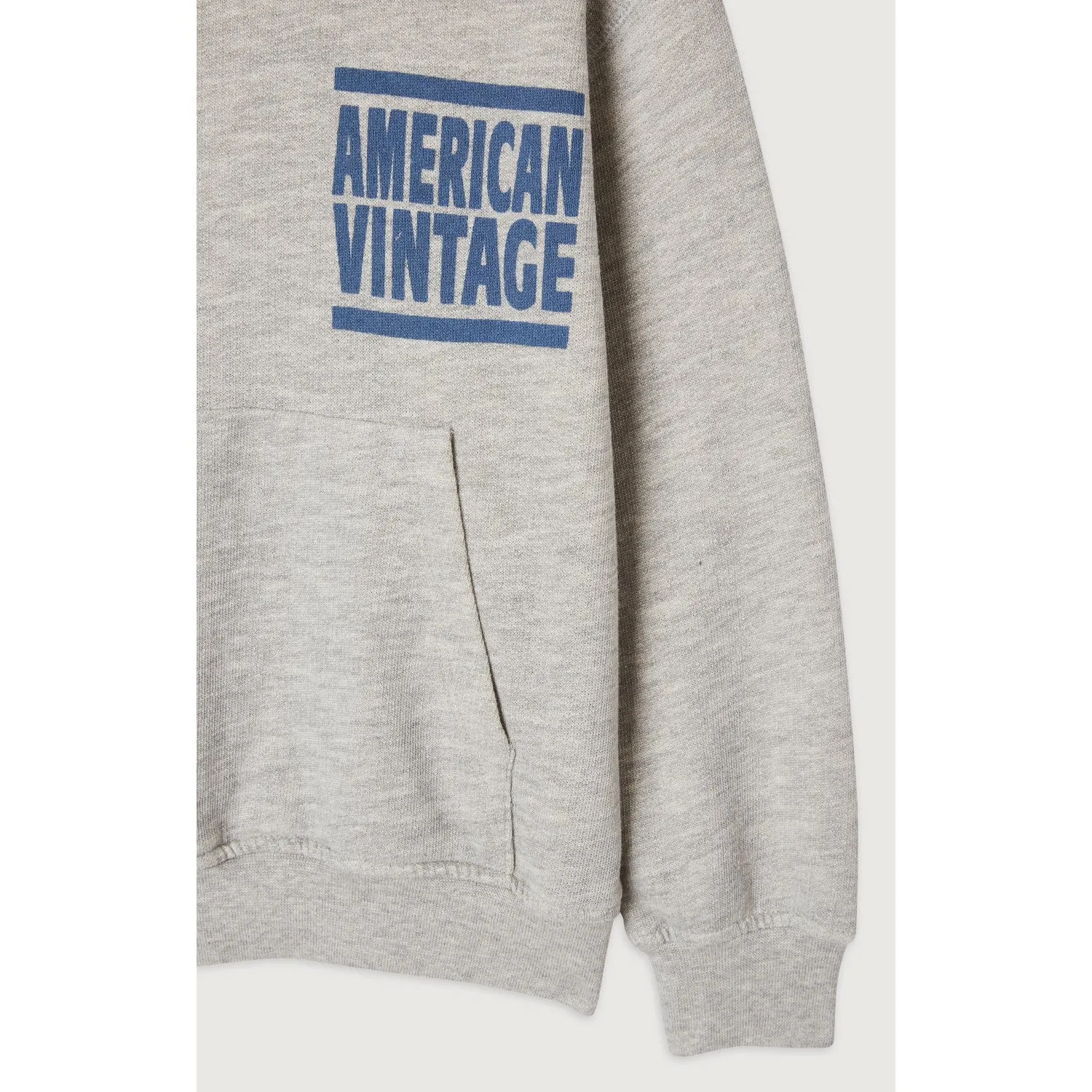 American Vintage Gris Chine Zofbay Hoodie