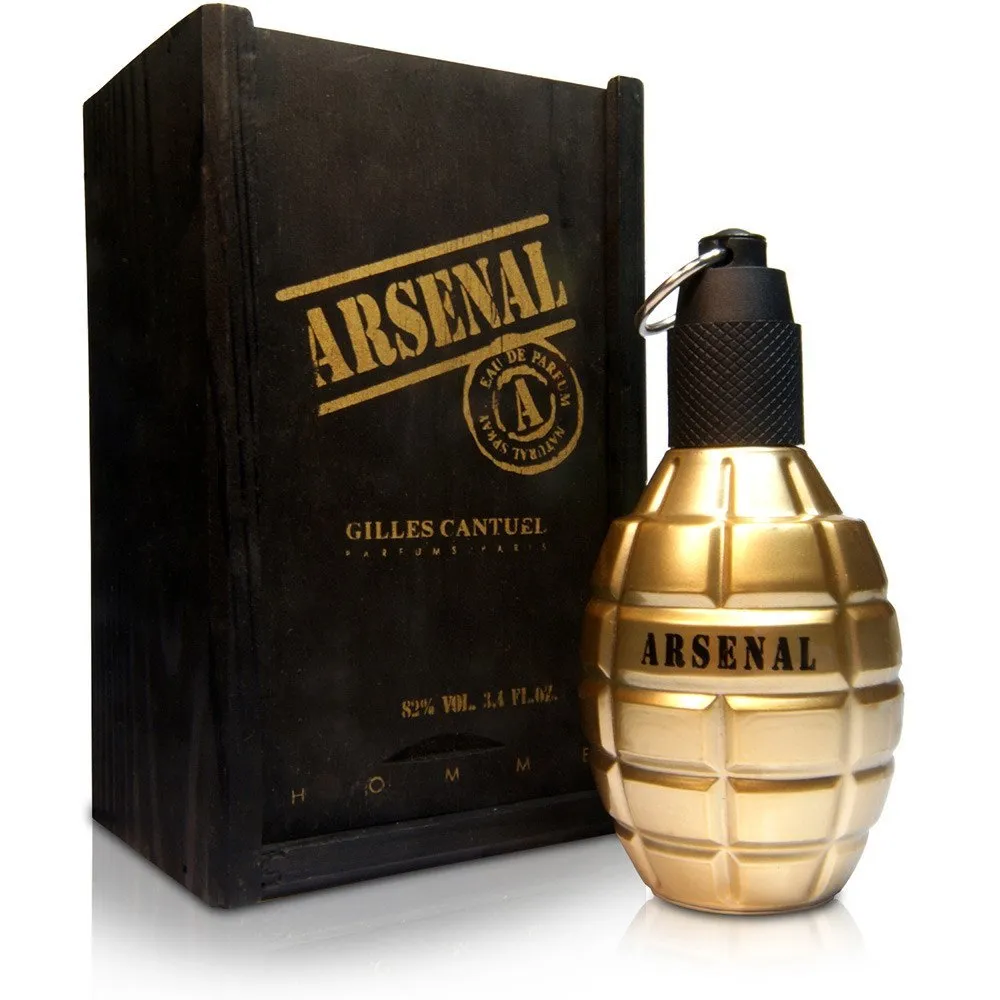 Arsenal Gold 3.4 oz EDT for men