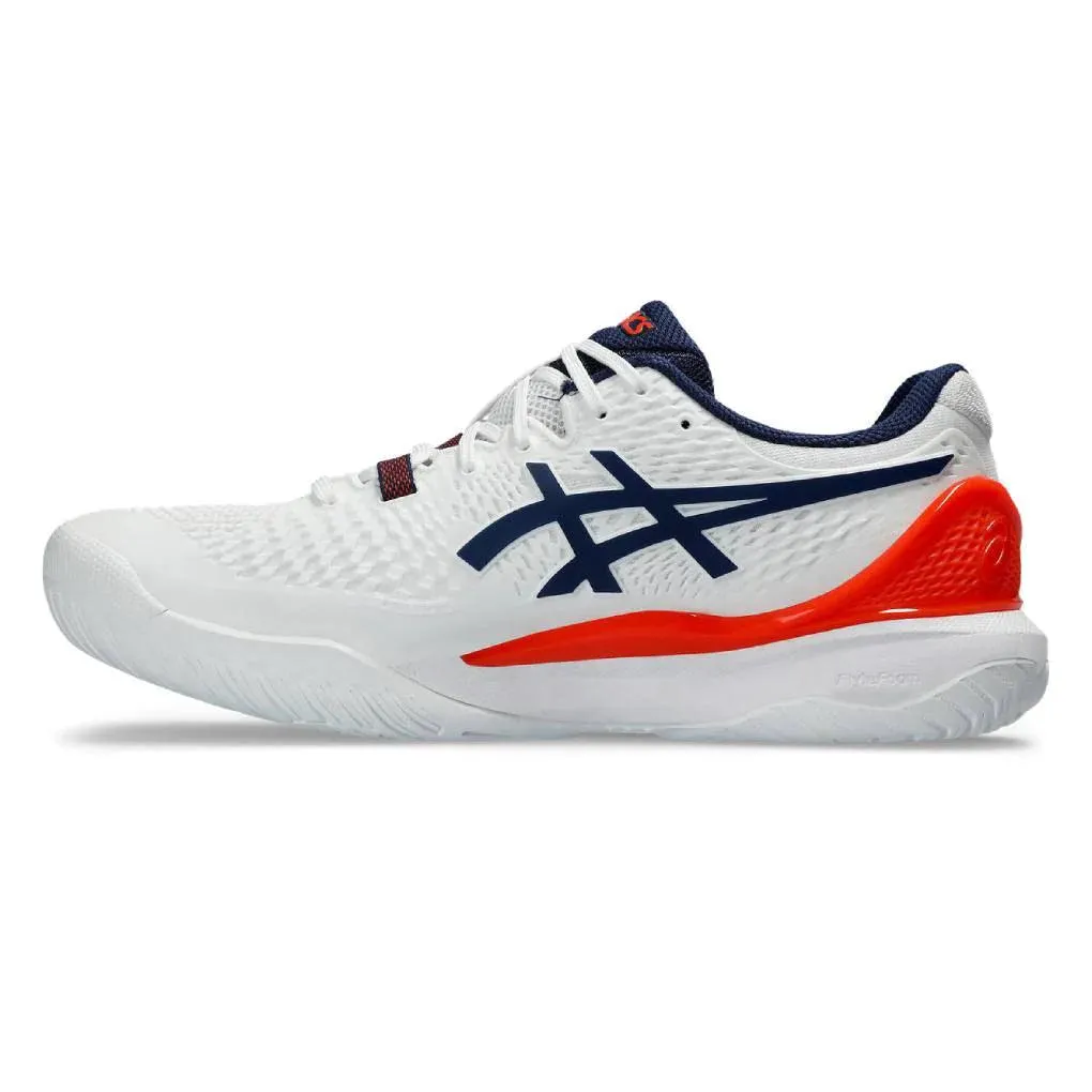 ASICS GEL-RESOLUTION 9 (WHITE & BLUE EXPANSE)