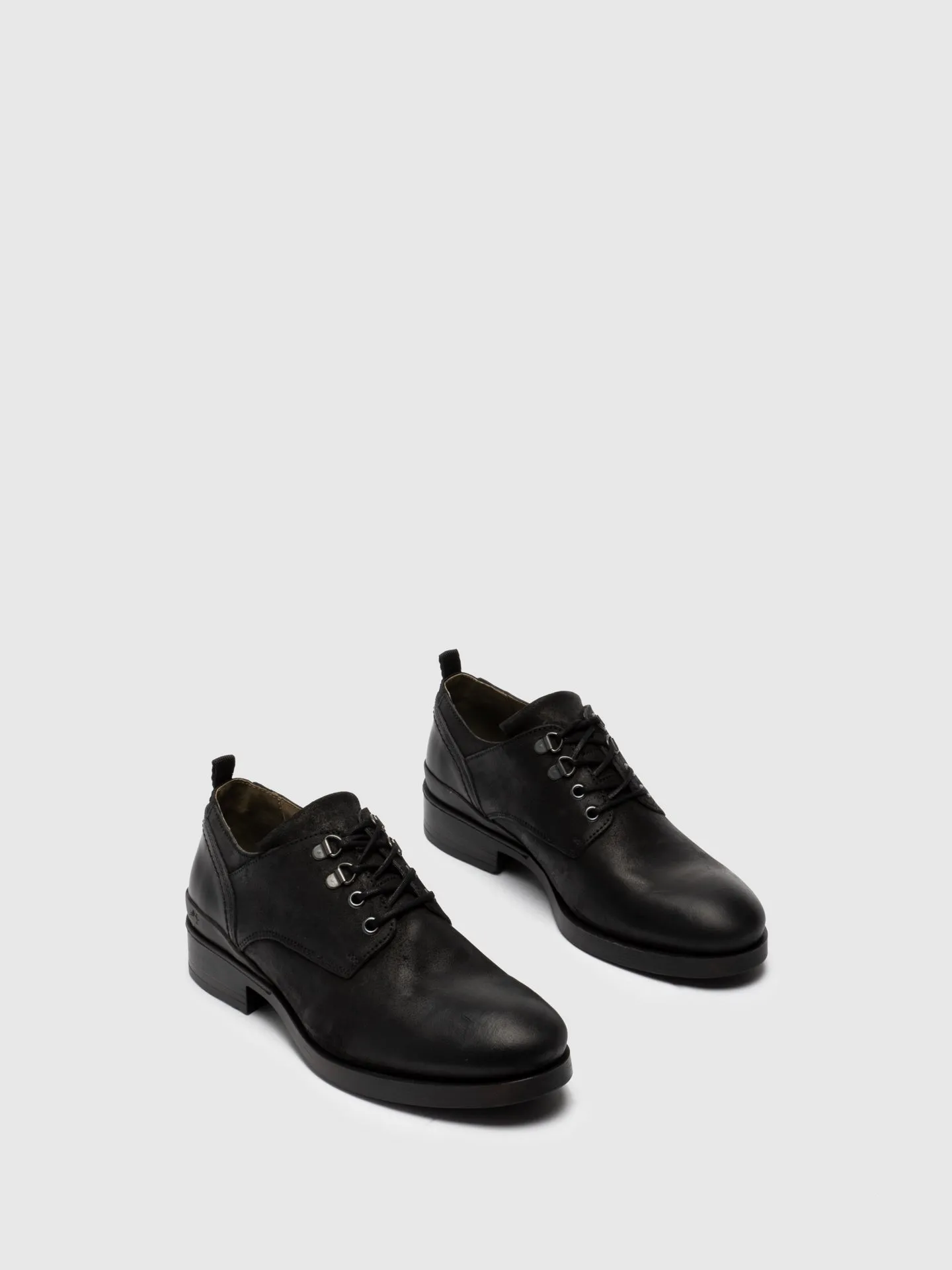 Black Lace-up Shoes