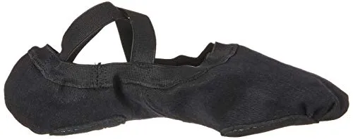 Bloch Men's Dance Synchrony Split Sole Stretch Canvas Ballet Slipper/Shoe, Black, 8 C US