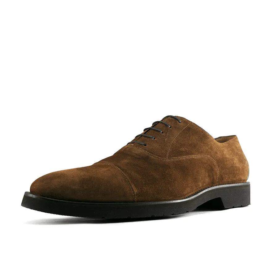 Cap Toe Oxford (rubber Sole) Tabacco