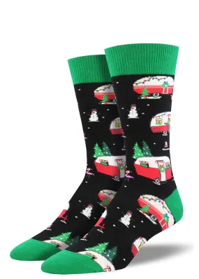 Christmas Campers Men's Socks