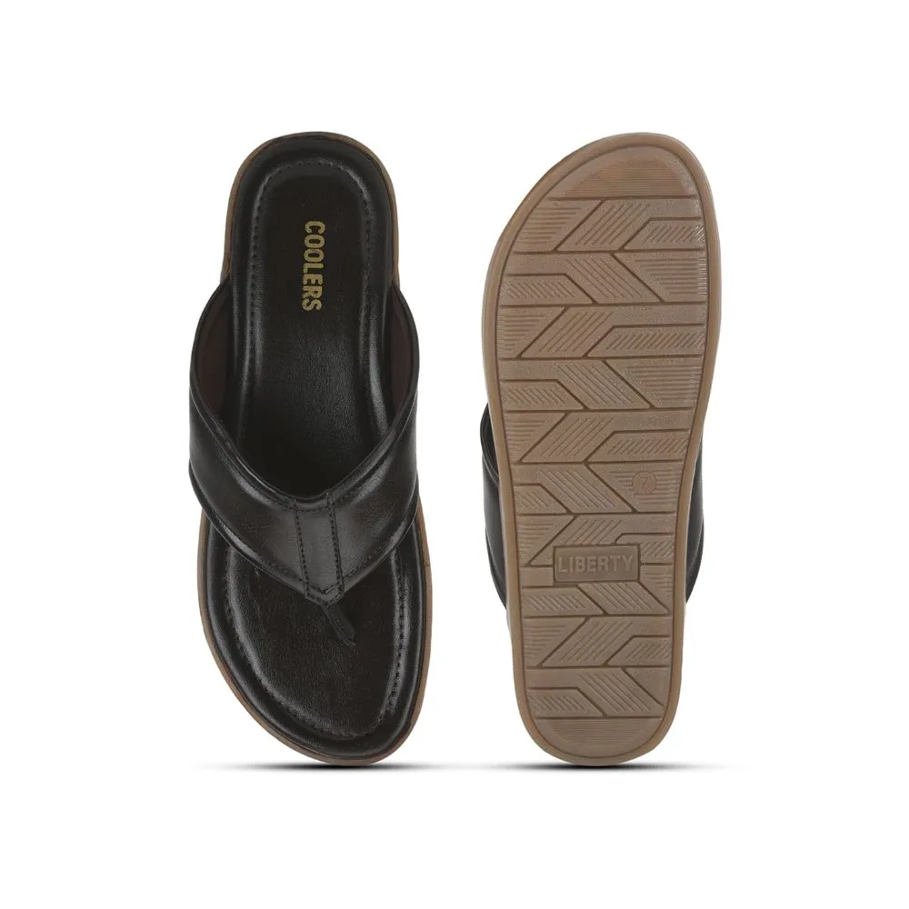 Coolers By Liberty Casual Flip-Flop For Men Brown SUBWAY-2E