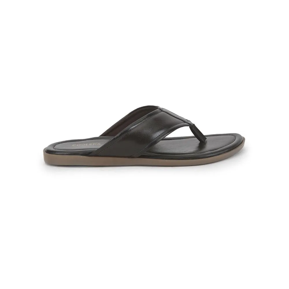 Coolers By Liberty Casual Flip-Flop For Men Brown SUBWAY-2E