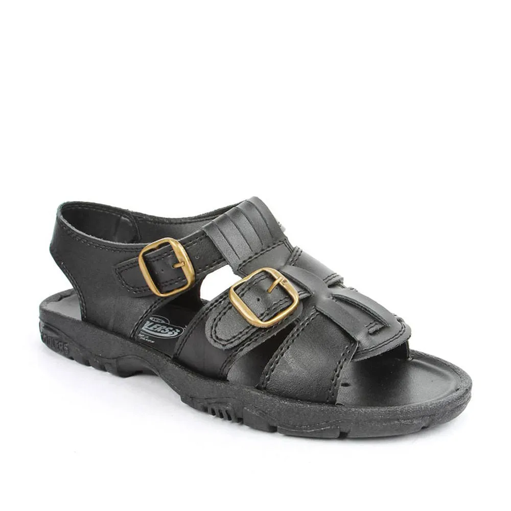 Coolers Casual (Black) Sandals For Men SEMSON-N By Liberty