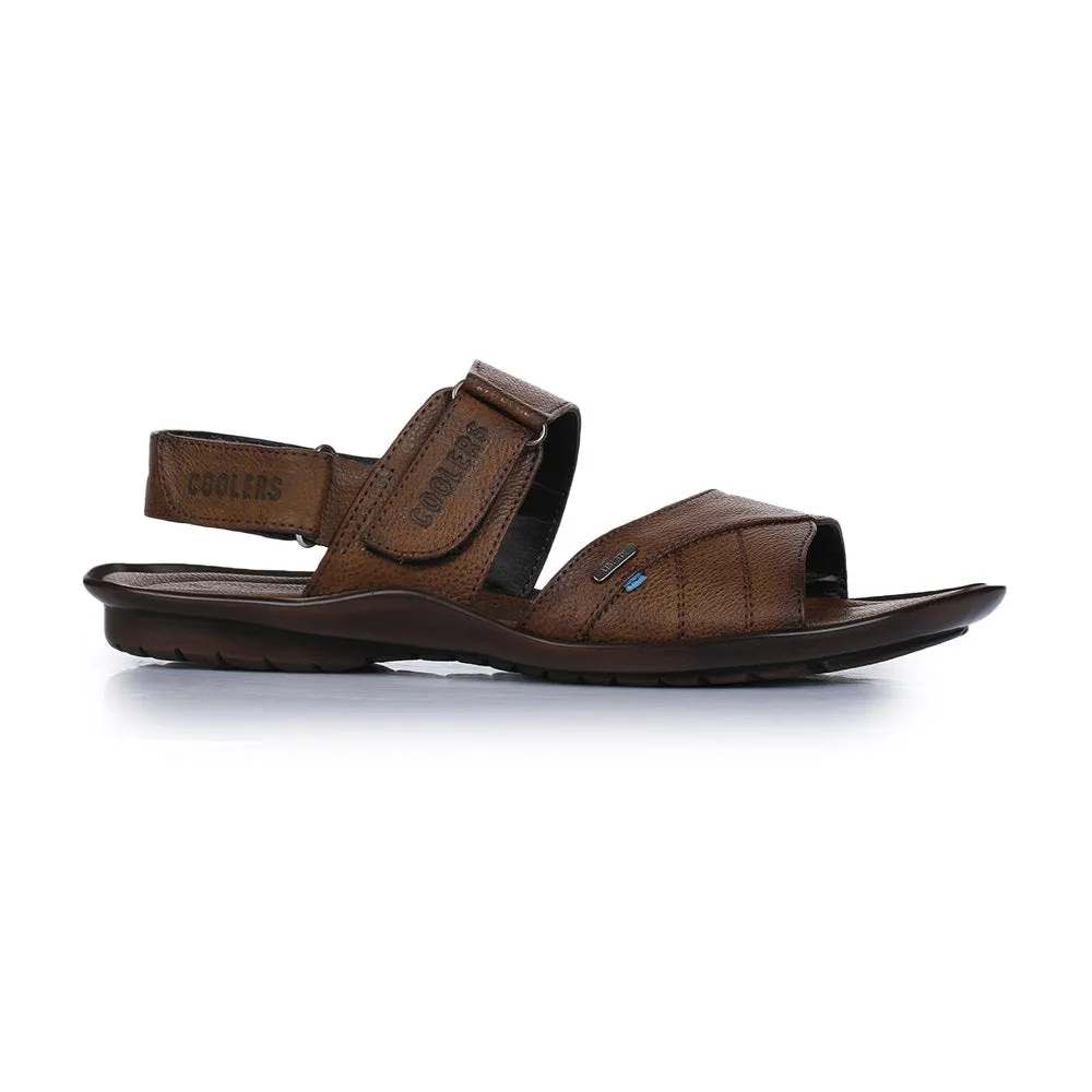 Coolers Formal (Brown) Sandals For Men LAF-202N By Liberty