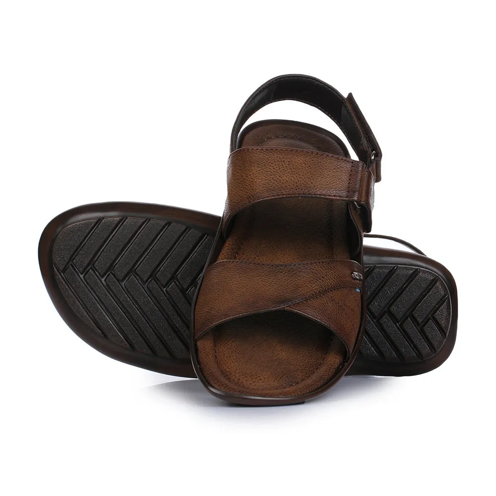 Coolers Formal (Brown) Sandals For Men LAF-202N By Liberty