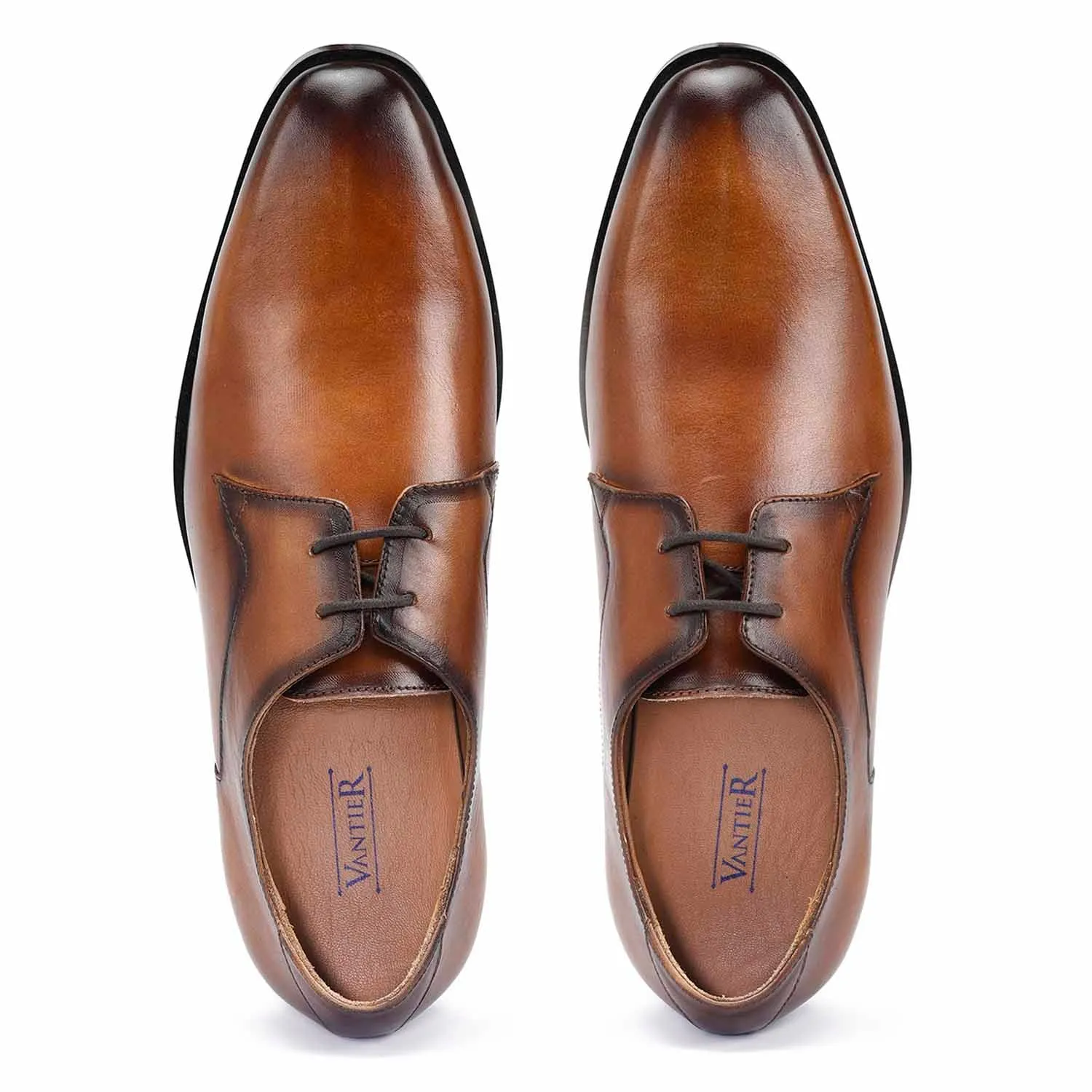 Jameson Tan Derby Shoes