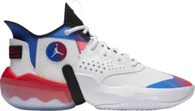 Jordan React Elevation White Infrared Royal Sneakers, white