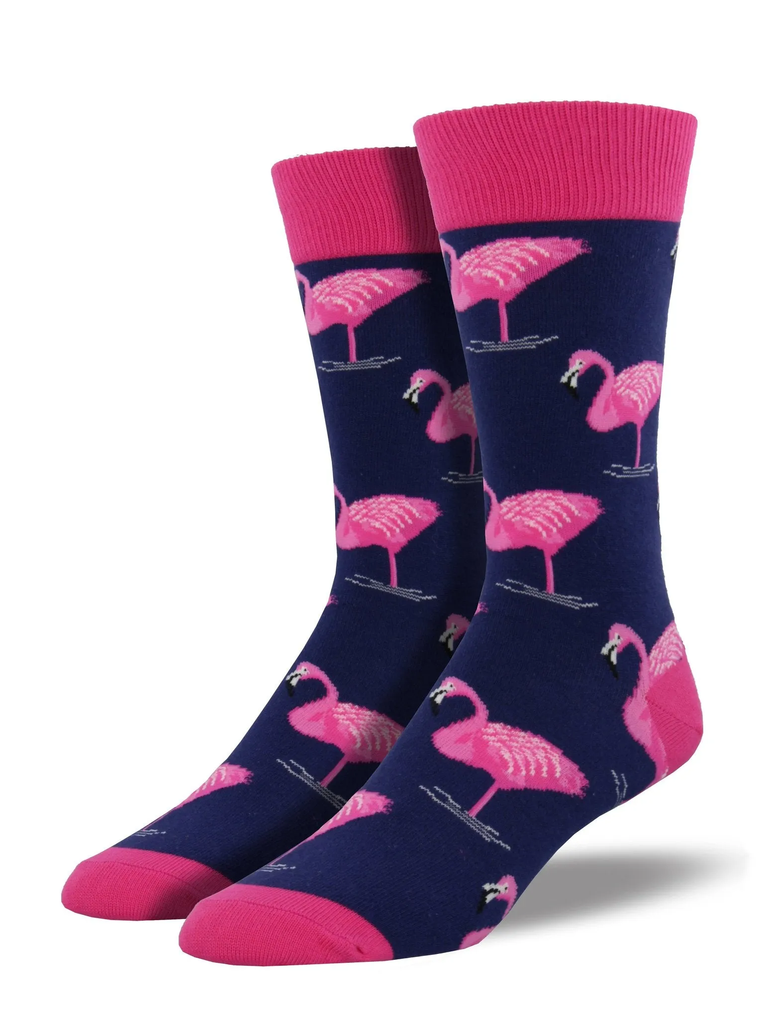 Men's King Size Flamingo Socks