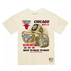 NBA TRIPLE RINGS TEE BULLS