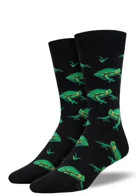 Night Frogs Men's Socks