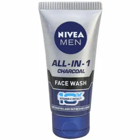 Nivea Men All-In-1 Charcoal Facewash