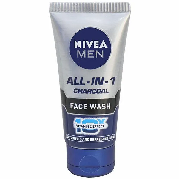 Nivea Men All-In-1 Charcoal Facewash