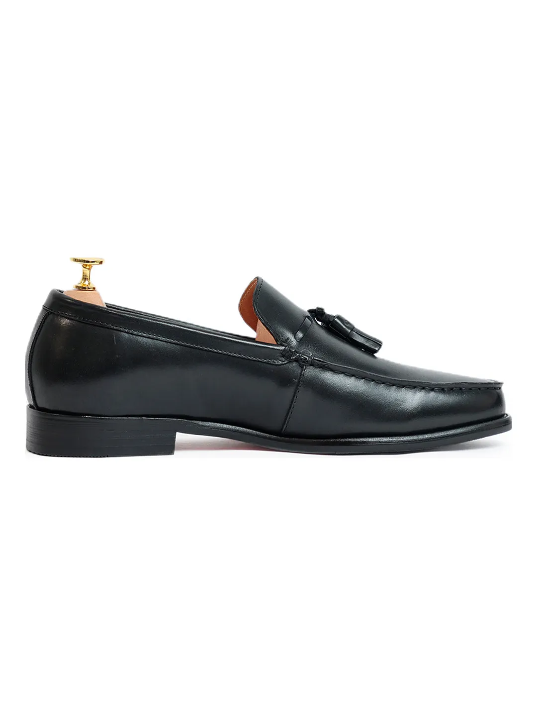 Stalwart Black Tassel Slip On