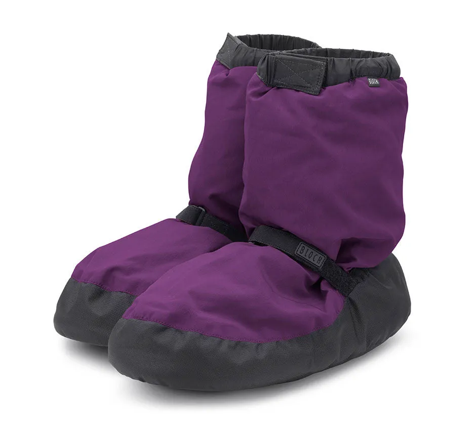 Warm Up Booties IM009 - Sizes Child 13.5 - Adult 6 & 8-10 (Charcoal, Black, Pink Florescent